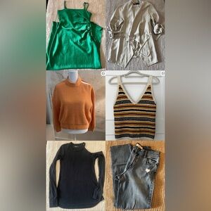 BUNDLE Sz M - Free People, Zara, House of Harlow, 12th Tribe